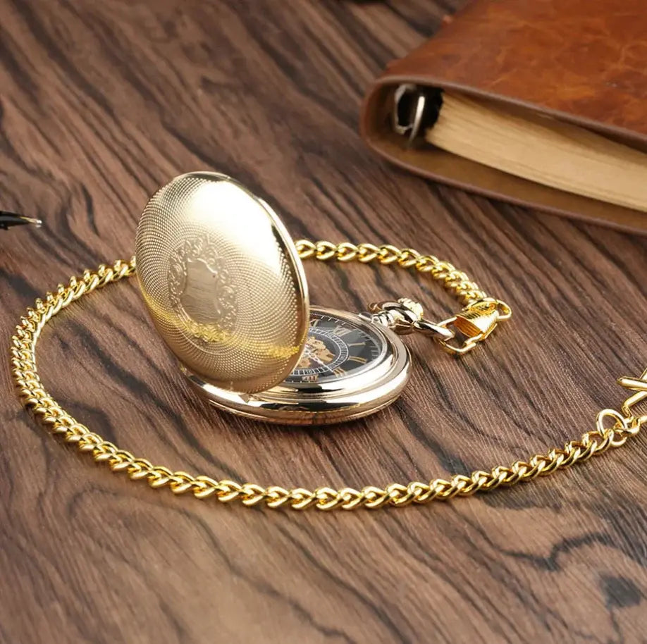Goldene Taschenuhr