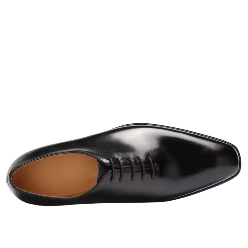 Klassische Tommy Black Oxford Schuhe